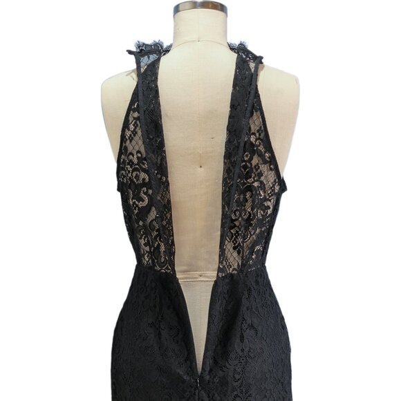 "Night Shade" BB Dakota Lace Dress- Size 8 - Picture 6 of 9